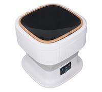 Machine à Laver Portable, Nettoyage en Profondeur Facile à Utiliser Mini-vêtements avec Tuyau de Vidange pour les Sous-vêtements pour bébé (GRAY)