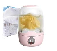 Machine à laver portable | Petit appareil de nettoyage du linge | Appareil de nettoyage automatique rechargeable pour dortoirs, camping, appartements, voyages