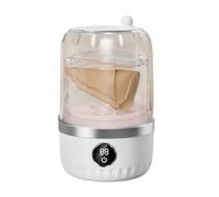 Machine à laver portable | Petite machine à laver 1 L | Vêtements Linge Tissu Appartements Dortoirs Voyage Camping Hôtels Chaussettes