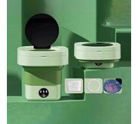 Machine à laver portable, petite machine à laver 2 en 1, mini-machine à laver pliable et essoreuse, nettoyage des sous-vêtements, vêtements de bébé, chaussettes, petits articles délicats (ve