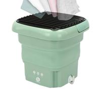 Machine À Laver Portative - Mini Machine À Laver, Turbine À Ultrasons 36W | Lave-linge Pliable, Sèche-linge Avec Lumière Désinfectante, Pour Vêtements Légers, Chaussettes, Vêtements Pour Tout-petits,