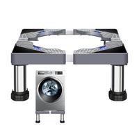 Machine à laver universelle sur pied - Support pour linge résistant avec 4 pieds robustes, support pour machine à laver | support pour appareils ménagers, sèche-linge, réfrigérateur, lève-règle