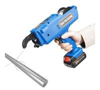 Machine À Lier Les Barres D'Armature, Outil À Lier Les Barres D'Armature, Machine De Liaison Rebar, Bleue, Pour Lier Maillage En Acier, Cages En Acier Et Diverses Structures En Acier