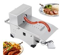 Machine À Lier Les Saucisses Commerciale, Machine À Lier Les Saucisses Électrique, Machine À Nouer Les Saucisses Électrique, 2 Bobines Câble Et Lubrifiant, Tension Réglable, Diamètre Maximal 50mm