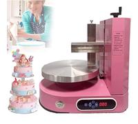 Machine à lisser les gâteaux d'anniversaire, étalage semi-automatique de glaçage et de crème glacée, parfait pour la cuisson et la décoration de gâteaux