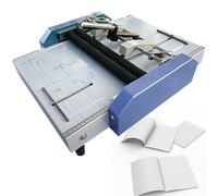 Machine à livret pour pliage et agrafage de papier, idéale pour la création de brochures, manuels, invitations à la maison, à l'école, au bureau, à l'église