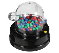 Machine à Loto Mini de Fête pour Tirage Équitable, Facile à Porter | ABS et Pp, Usage en Cafés ou Soirées, Style Drôle Traditionnel, pour Tous Âges, Léger et Simple