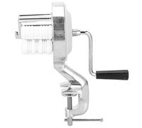 Machine à macaronis manuelle en acier inoxydable, Machine à presser les nouilles à manivelle, fourniture de cuisine