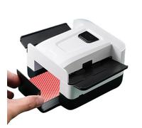 Machine à Mélanger Les - Compact Sturdy Portable Cartes, Accessoire pour, Jeux de sur Table, Mélangeur Compact Tournois Maison Fêtes | Multipurpose Outdoor Indoor Utility Durable Premium