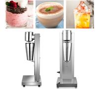 Machine à milk-shake commerciale 650ML Milk-shakeur à blancs d'œufs Mixeur sur socle 180W