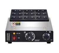 Machine À Mini-crêpes, Crêpière Hollandaise For, Dorayaki 9 Trous De 76 Mm Diamètre, Poêle Électrique Poffertjes RéPartition Uniforme De La Chaleur