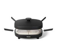 Machine à mini-pizzas Pizza Family 4 pour 4 personnes avec coupe pâte inclus Tristar