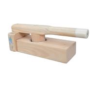 Machine à mochi en bois pratique pour gaufrer la cuisine - Presse à pâte en bois épais pour collations traditionnelles - Outil d'atelier pour la fabrication de desserts