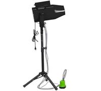 Machine à Mousse 1000W Puissance,Canon à Mousse De FêTe,Machine Portable avec TréPied,Distance 6 à 10m/zone De 80㎡ pour FêTe, Jardin,Piscine,éVéNements En Plein Air,Anniversaires,CéLéBrations(Black)