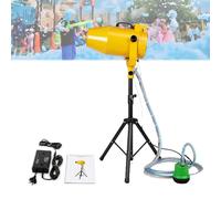 Machine à Mousse 1200 W for FêTes PortéE 300cm / Couverture De 80 M² GéNéRateur De Jet De Mousse for Parcs D'Attractions, Festivals De Musique, Jardins, Piscines Et CéLéBrations(Yellow)