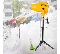 Machine à mousse, canon à mousse jet de 1000 W, machine à bulles d'extérieur pour grands événements et fêtes d'enfants, angle réglable de 130 °, sortie de mousse élevée