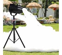 Machine à Mousse De Grande Taille 1000 W, Machine à Mousse pour Soirée,Jet De Mousse pour Effets De Scène, Distance De 6 à 10 M/Zone De 80 ㎡ pour Fêtes en Extérieur