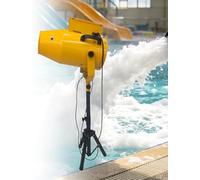 Machine à Mousse éTanche Pour FêTes Machine à Bulles Mousse 1000w | Tuyau Clair Et TréPied TéLescopique, Canon Mousse Pour Piscine, Jardin Et Enfants, Usage Pro Et Loisir Yellow.