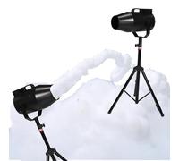 Machine À Mousse For Fêtes, Production Sur Grandes Scènes, Contrôle Manuel, Débit De 20 M³/min, Portée De 6 À 10 M, Idéale For Les Événements En Plein Air Et Les Parcs Aquatiques(Black)