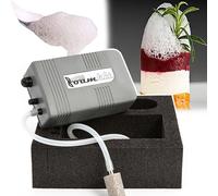 Machine à mousse moléculaire professionnelle pour la cuisine gastronomique et les cocktails - Générateur de mousse culinaire pour barbecue, garniture de boisson et placage