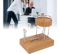 Machine à mouvement perpétuel, dispositif cinétique à mouvement perpétuel, fonctionnement silencieux, interrupteur tactile, ne laissez pas la bille s'arrêter, découvrez les merveilles de la physique,