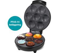 Machine à Muffins Céramique 7 Muffins 700W MM400 Noir