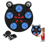 Machine à musique de boxe - Entraîneur de frappe mural intelligent, appareils d'entraînement à vitesse réglable, outil de fitness lumineux de dessin animé | Machine de boxe musicale pour la maison, la