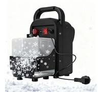Machine À Neige 250 W, Générateur De Flocons De Neige Artificiels Portable avec Télécommande, Portée De Pulvérisation De 3 À 5 M, pour Fêtes Spectacles Jardins