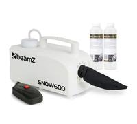 SNOW600 Machine à neige avec concentré pour 10 litres de liquide neige - 600 Watts, indicateur de réservoir