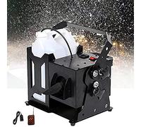 Machine à Neige, Machine D'effet De Flocon De Neige, Machine à Neige Artificielle Avec Contrôleur, Pour Noël Scène De Fête à L'intérieur à L'extérieur, Distance De Pulvérisation De 4-5m,1500W