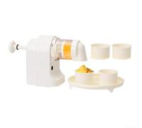 Machine à neige sans fil avec lames efficaces pour écraser la glace et design antidérapant, conçu pour préparer des margaritas, des smoothies et des cocktails à la maison