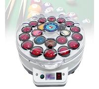 Machine à Nettoyer Les Boules De Billard, Machine à Polir Les Boules De Billard, Nettoyage Des Boules De Snooker 16/22, Nettoyeur De Boules De Billard, Pour Les Jeux De Boules De Billard.,22-ball