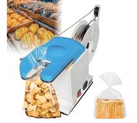 Machine à nouer automatique à torsion, machine à sceller les sacs électriques avec 1 rouleau de fil, pour sacs à pain, bonbons, ouverture de 0 à 10 mm, 40 attaches/min