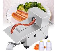 Machine À Nouer Saucisses Automatique Commerciale, Machine À Nouer Saucisses, Machine À Lier Et Cercler Saucisses, Longueur Réglable, Tension Réglable, Pour Usine Alimentaire, Restaurant, Domicile