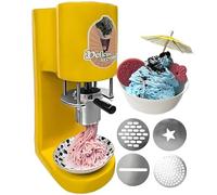 Machine à nouilles de crème glacée commerciale à haut rendement pour cafés, magasins de desserts et camions de nourriture