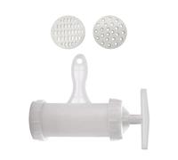 Machine à nouilles de cuisine - Extrudeuse manuelle de pâtes, créateur de spaghettis en acier PVC | Appareil de presse à pâte portatif 13x6.5x19cm, équipement culinaire Durable, fixation de moules mul
