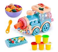 Machine À Nouilles En Plasticine Avec Cheminée Et Cuillère, Jouet Multifonctionnel Pour Garçons Et Filles, Éducation Précoce, Pour La Maison, 1 Ensemble
