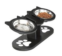 Machine à Nourriture pour Chat et Eau : Petit Bol pour Chien avec Support, récipient de Nourriture pour Les foyers de Divers Cas voyagent en Plein air. Accueil en intérieur. Les âges boivent Un
