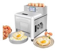 Machine à omelette, cuiseur à œufs entièrement automatique avec écran tactile intelligent, séparation automatique des œufs et des coquilles, idéal pour le petit déjeuner et l'utilisation commerciale