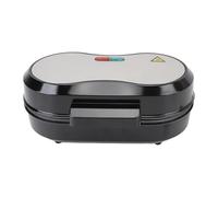 Machine à Omelettes Antiadhésives, Petit Gril électrique, Double Mini-Crêpes, Cuiseur à œufs sans Retournement pour le Petit-Déjeuner, le Déjeuner, les Collations, les Crêpes