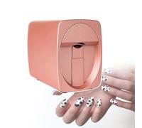 Machine à Ongles Intelligente Automatique, Impression En 30 Secondes TerminéE, Pour Usage Domestique Et Studios De Manucure, éDition D'Applications De Motifs/Textes/Photos,RoseGold