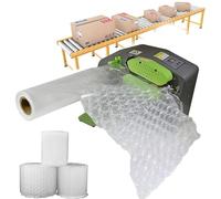 Machine à oreiller d'air portable 200W, gonfleur de coussin d'air 16M/min avec contrôle de température réglable pour l'emballage, le remplissage de vide et la protection lors de l'expédition