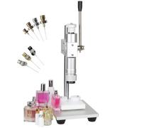 Machine à outils manuelle de sertissage et de bouchage de bouteilles de parfum de bureau, sertisseuse de bouteilles de parfum professionnelle, réglable en hauteur, positionnement précis pour lab 15MM