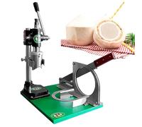 Machine à ouvrir la noix de coco, outil portable en acier inoxydable pour | Outil d'ouverture de noix de coco - Coupez et épluchez efficacement les noix de coco pour un usage commercial avec trois