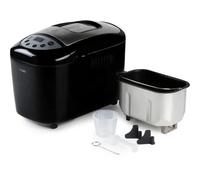 DOMO Machine à pain B3977 avec écran, revêtement anti-adhésif, verre doseur, minuteur 1500 g noir