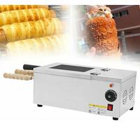 Machine à pain avec 2 rouleaux de cuisson pour usage commercial et domestique - Température réglable - Four creux rond