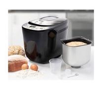 BESTRON Machine à pain Noir/argenté