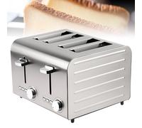 Machine à Pain Chauffante Multifonctionnelle, Machine à Petit-déjeuner à Sandwich, Grille-pain à 4 Tranches, Pour Bagels, Pain, Gaufres, Muffins #4