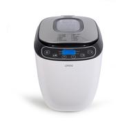 Machine à pain Cuve en aluminium Double pétrin 550W 900g écran LCD 12 programmes