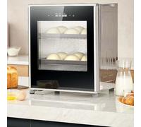 Machine à pain électrique 40 L, boîte de fermentation avec contrôle numérique de la température 20 à 50 °C et humidité 60 à 90% HR, chambre de fermentation pour levain, yaourt, pizza